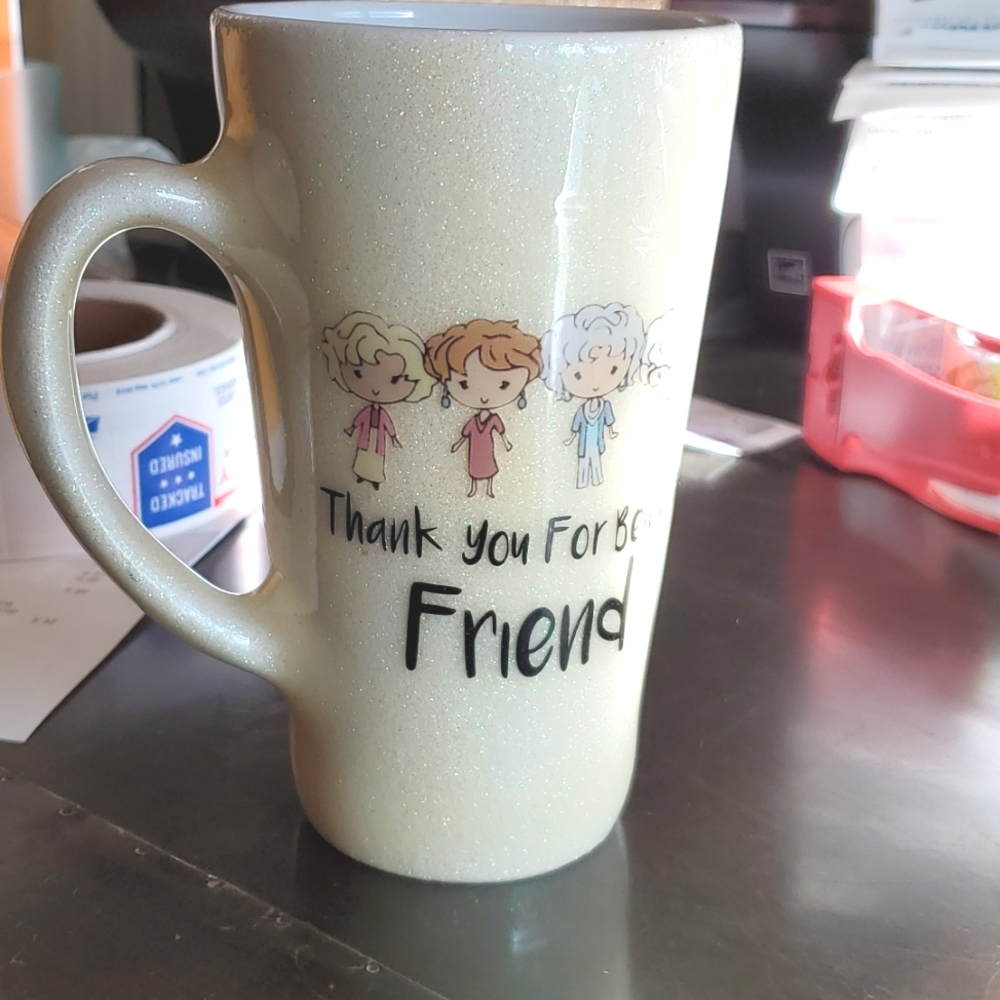 GOLDEN GIRLS " Thank you for being a friend" mug
